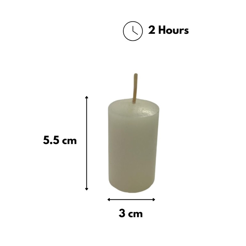 Cereria di Giorgio - 4 Candele Profumate Cocco - Ø
