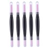 Mikinona 5pcs Double-headed Nail Art Grinding Polisher Pen Cuticle Remover