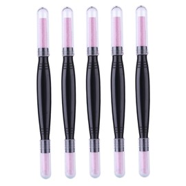 Mikinona 5pcs Double-headed Nail Art Grinding Polisher Pen Cuticle Remover Nail Shop Supplies