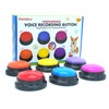 Gelabur Set of 6 Dog Buttons for Communication, Voice Recordable