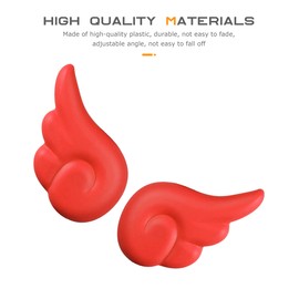 Flaconi Motorcycle Helmet Decoration, Motorcycle Helmet Decoration, Helmet Decoration Accessories, Angel Decoration, Decoration for Motorcycle Helmets, Suitable for Motorcycle, Mountaineering Helmets