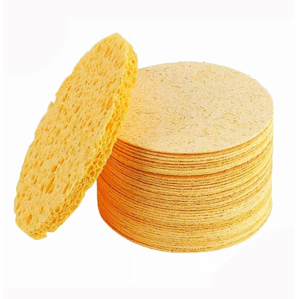 Face Sponge, Pack of 10 Cleansing Sponge, Compressed Face Sponges,