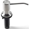 Soap Dispenser for Kitchen Sink (Brushed Nickel), Fit 1-to-1.25-inch Hole,