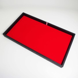 888 Display Red Velour Jewelry Pads Jewelry Organizer can be used with any standard size trays. Ideal to use for organizing jewelry at a store or just at home.