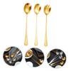 Ciieeo 3pcs Salad Fork Spoon Colander Set Large Spork Multifunctional