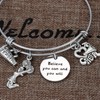 Kivosliviz Cheer Bracelet Cheerleader Bracelet Cheerleading Charm Jewelry Cheer Team