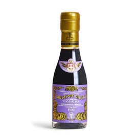 Giusti Fig Balsamic Vinegar-Based Condiment from Modena Italy – Premium Italian Aceto Balsamico di Modena with Natural Fig Infusion for Salads, Marinades & Drizzling – 3.38 fl oz (100 ml) - Pack of 1