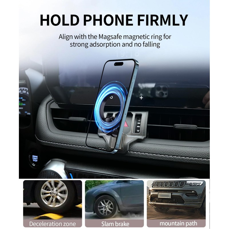 MaserWeller Car Phone Holder for Toyota RAV4 2019 2020 2021