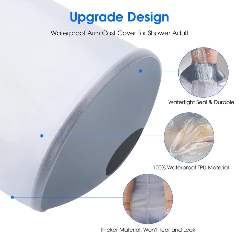 COMFYTHERA Waterproof Hand Cast Cover for Shower Wound Protector Bath