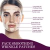 Anti-wrinkle plaster face, face wrinkle remover strips, facial wrinkle plaster