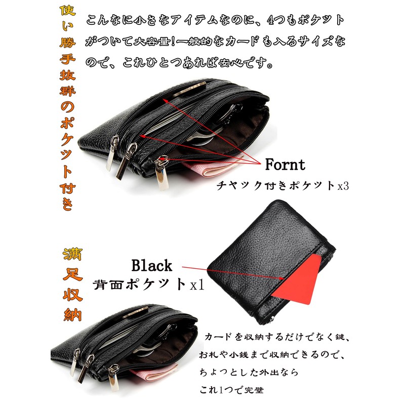 Coin Case [GRTUFOBA] Coin Purse Small Wallet Unisex, a
