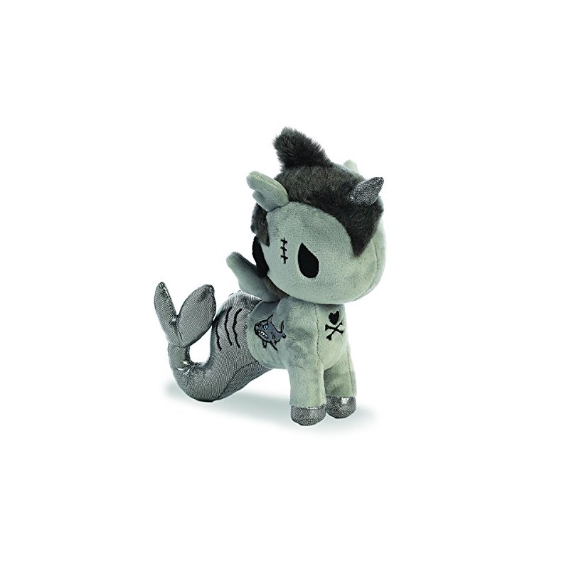 Tokidoki 15689 Sharkbite Mermicorno 20,3 cm, Grau, 8-inch
