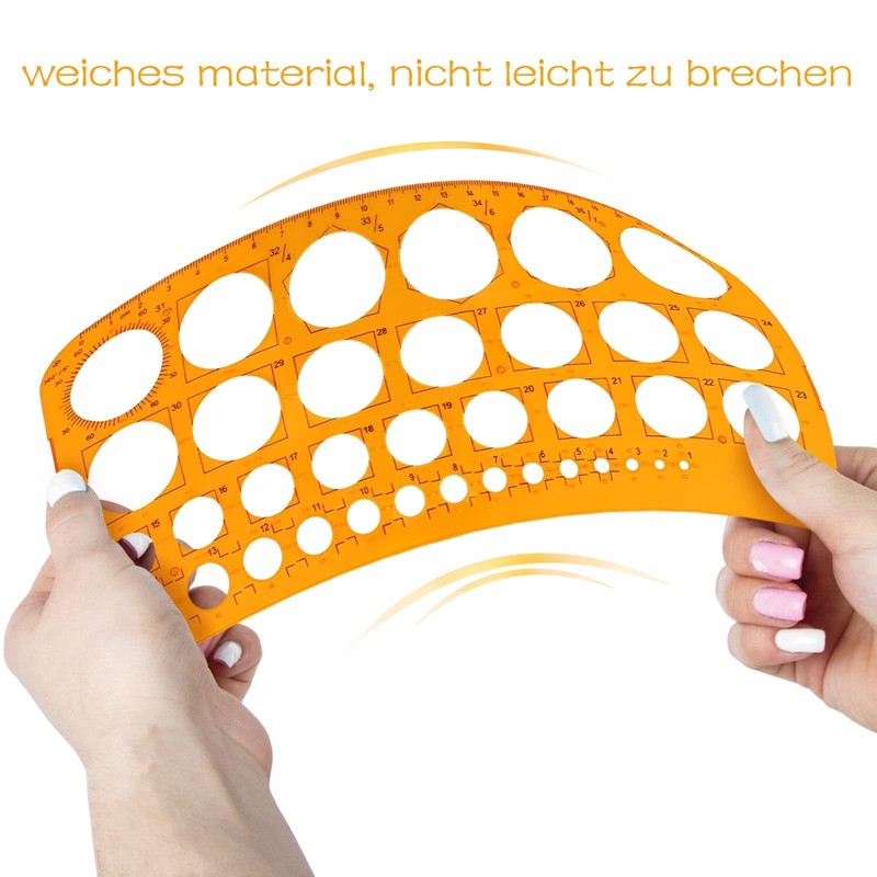 Circle Stencil for Drawing Circle Stencil Template Circle Template Mars