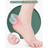 6 Pairs Silicone Clear Heel Grips,Clear Heel Pads for Shoes