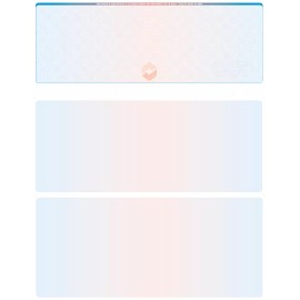 Abc Check Printing Blank Check Stock Paper -1000 -   Check on Top