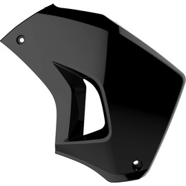 Polisport KLR650 Radiator Shroud (Right Side) (Black) Compatible With 08-18 KAWASAKI KLR650