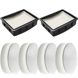 Pack 10(2+4+4) K4010 Replacement Filter for Kenmore Bagless Upright Vacuum Cleane Models# DU2015 DU2012 (2 Hepa Filter + 4 Foam Filter + 4 Felt Filter) Kit