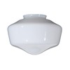 B&P Lamp® 9" Diameter and 4" Fitter Opal [Milk Glass]