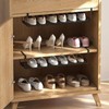 PowerKing Expandable Under Cabinet Shelf, Adjustable Length Under Shelf Storage