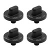 ZUDKSUY 71001641 (4 sets) Burner Control Knobs Replacement Knobs Gas