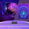 YIAYETOG Black Light for Blacklight Tapestry, 24"