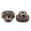 2Pcs RC Motor Gear Set Easy to Install M0.6 20T