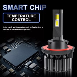 SHENKENUO For Ford F-150 2004-2014 4x LED 6500K Headlight white High/Lo Beam+Fog Light