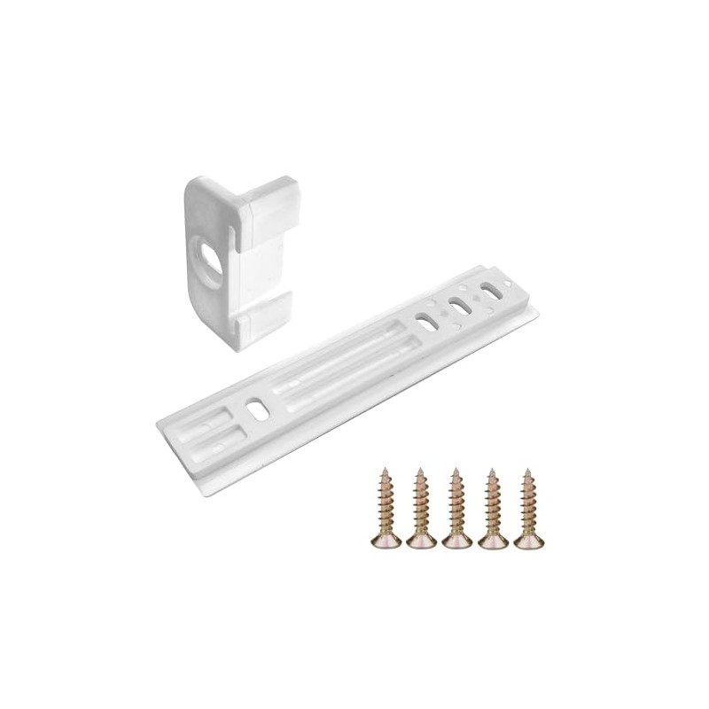 cyclingcolors 1x Door Mounting Set Tow Hinge Compatible with Fridge