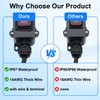 Bemaka IP67 Waterproof Inline Switch 12V DC 20A 4Pin 2