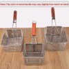 Skingwa Deep Fryer Basket with Handle (#2: 18*20*11cm/7"x7.8"x4.3")