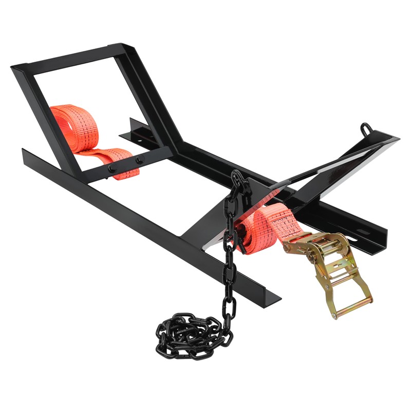 ECOTRIC Semi Truck Spare Tire Rack Commercial Truck Tire Storage