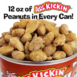 ASS KICKIN’ Bacon Ranch Peanuts – 12oz - Ultimate Gourmet Gift Peanuts - Try if you dare!