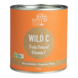 Eden Healthfoods Wild C Truly Natural Vitamin C Powder, 150g