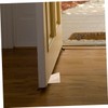 DOITOOL 6pcs Non Slip Triangle Wooden Door Stopper Wedge Wood