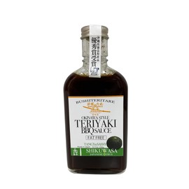 0%Fat Premium Teriyaki Sauce Okinawa's local sauce Enjoy the fresh aroma of YUZU (Okinawan citrus)you can cook up your favourite japanese dishes with a single bottle Quality 1 Glass Jar 8.11 oz. (230g) each. (Japanese citrus)