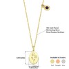 Tiny Birth Flower & Birthstone Necklace – A Timeless Keepsake