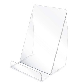 Igarashipro B-03-003 Slim Surface Display Stand, Large Size, Magazine, A4 Size, 3 Pieces, Foldable, Book Stand, Transparent