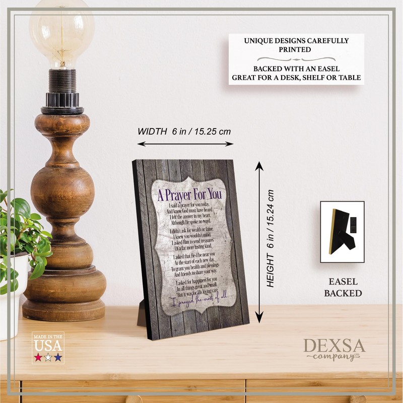 Dexsa A Prayer For You...New Horizons Wood Plaque | Made