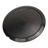 Wheel Hub Center Cap 51884863 Black Background White Font Replacement