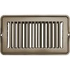 RV Designer H872, Metal Floor Register, Undampered, 7.5 inch x