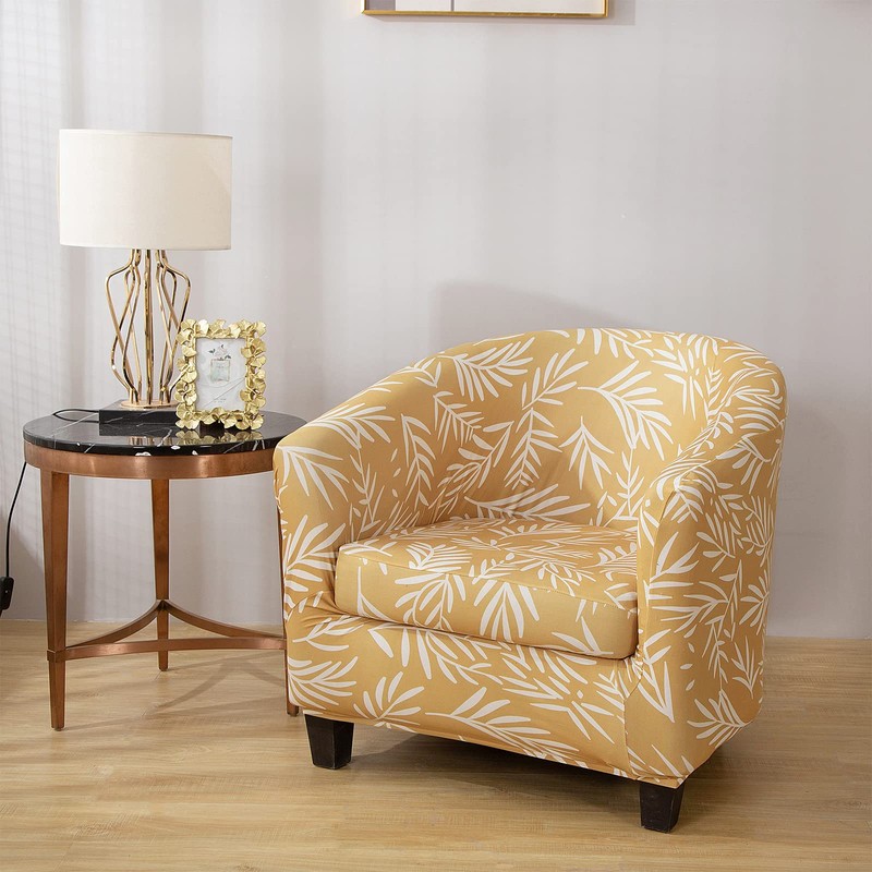 ele ELEOPTION Tub Chair Covers 2 Piece Set - Upgraded