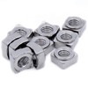 M8 (8mm) Weld Nut (Square) - Stainless Steel (A2) (Pack