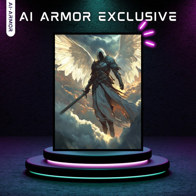 (Archangel) - 100ct Matte TCG/MTG Card Art Sleeves by Ai