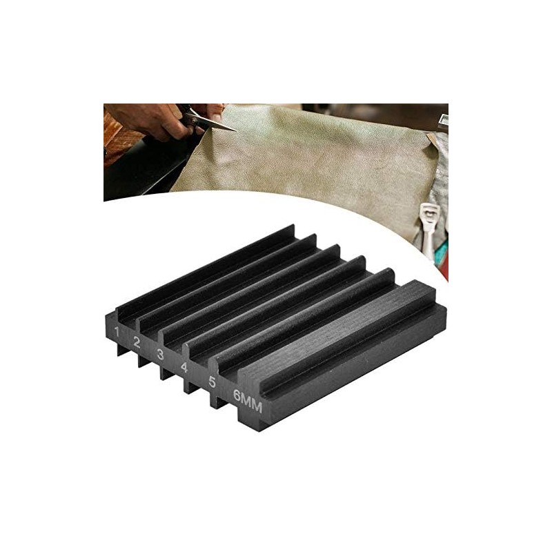 Sharpener Guide For Leather Sharpener Leather Edger Bevelers Tool, Leather