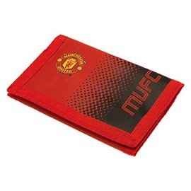 Manchester United FC 2428Â Nylon Wallet Unisex Childrenâs, Red