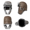 Comhats Warm Cotton Trapper Hat Bomber Hat Unisex Aviator Hat