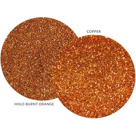 MARBLERS Cosmetic Grade Fine Glitter Duo [Copper & Holo Burnt Orange] 0.36oz (10g) | Non-Toxic | Vegan | Cruelty-Free | Eyeshadow, Nail Polish, Nail Art | Festival, Rave & Party Makeup | Body & Face