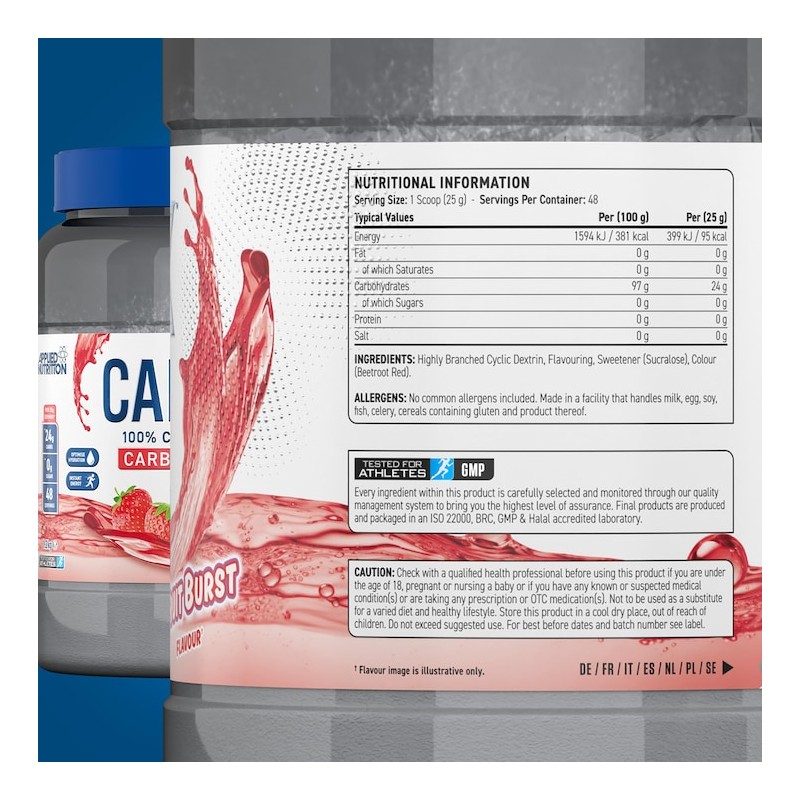 Applied Nutrition Carb X Highly Branched Cyclic Dextrin Carbohydrates