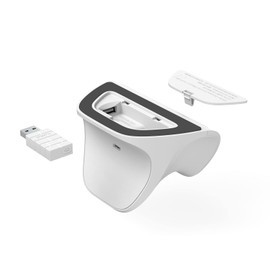 8Bitdo 8Bitdo Ultimate Bluetooth Controller with Charging Dock, Wireless Pro Controller with Hall Effect Sensing Joystick, Compatible with Switch, Windows and Steam Deck (White)