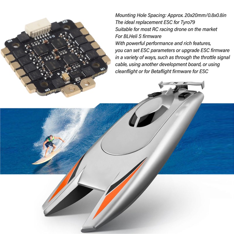 4 in 1 Brushless ESC PCB 30A Mini Remote Control